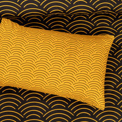Pure Cotton Fitted Sheet Set - Orion Black