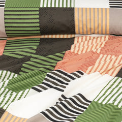 Pure Cotton Bed Sheet Set - Blocks