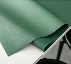 AntiSlip Waterproof Synthetic Leather Table Top Sheet - Black