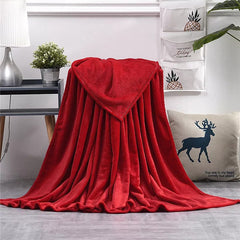 Super Soft Plain Fleece Blanket