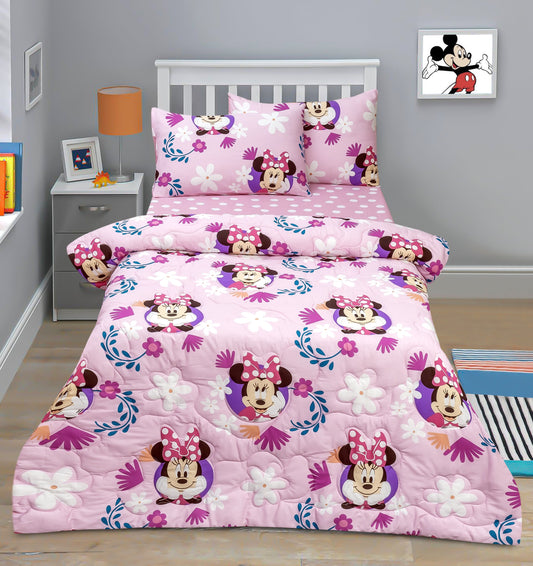 minnie mouse kids bedsheet
