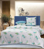 Pure Cotton Bed Sheet Set - Seaglass