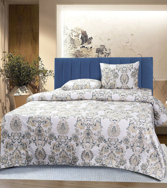 Pure Cotton Bed Sheet Set - Ibiza