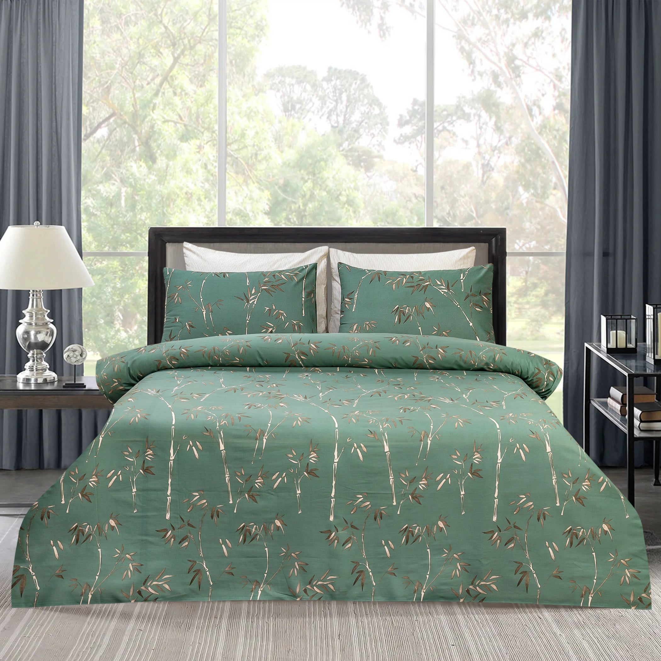 Pure Cotton Bed Sheet Set - Marie Gold