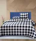 Pure Cotton Bed Sheet Set - Checks