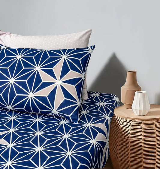 Pure Cotton Fitted Sheet Set - Tache Star