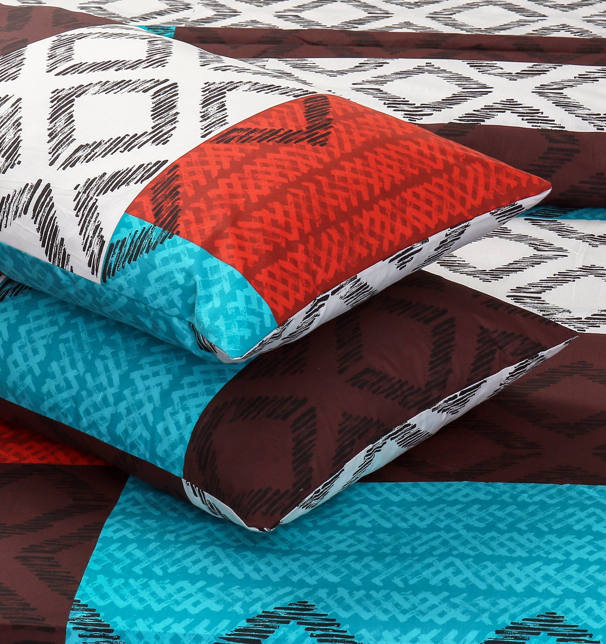 Pure Cotton Bed Sheet Set - Patch