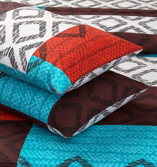 Pure Cotton Bed Sheet Set - Patch