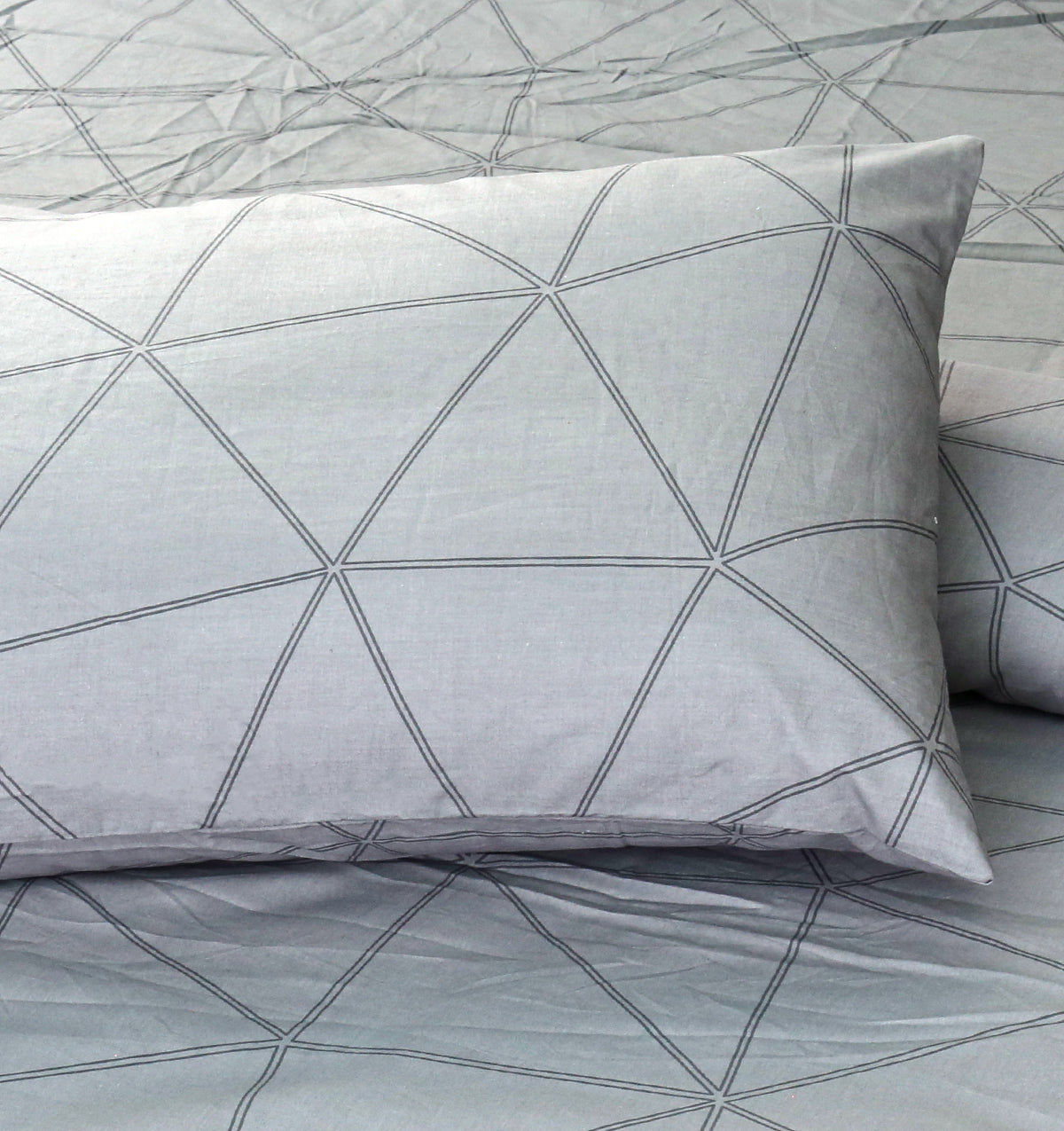 Pure Cotton Bed Sheet Set - Trian