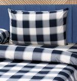 Pure Cotton Bed Sheet Set - Checks