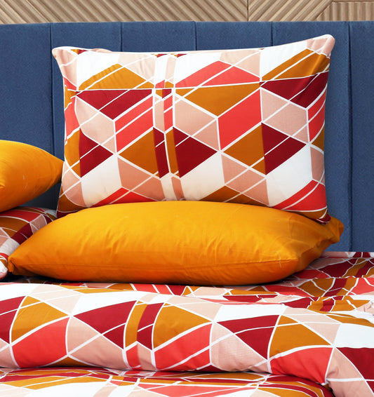 Pure Cotton Bed Sheet Set - Triad