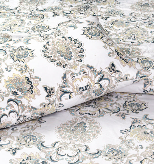 Pure Cotton Bed Sheet Set - Ibiza