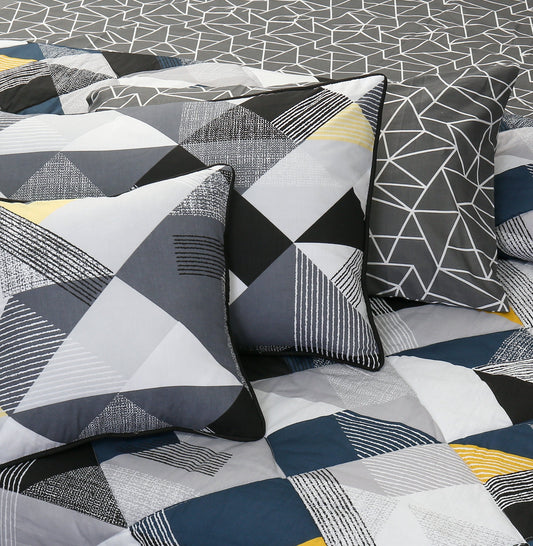 Pure Cotton Bed Sheet Set - Trinity