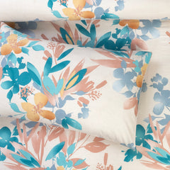 Pure Cotton Bed Sheet Set - Floral Grace