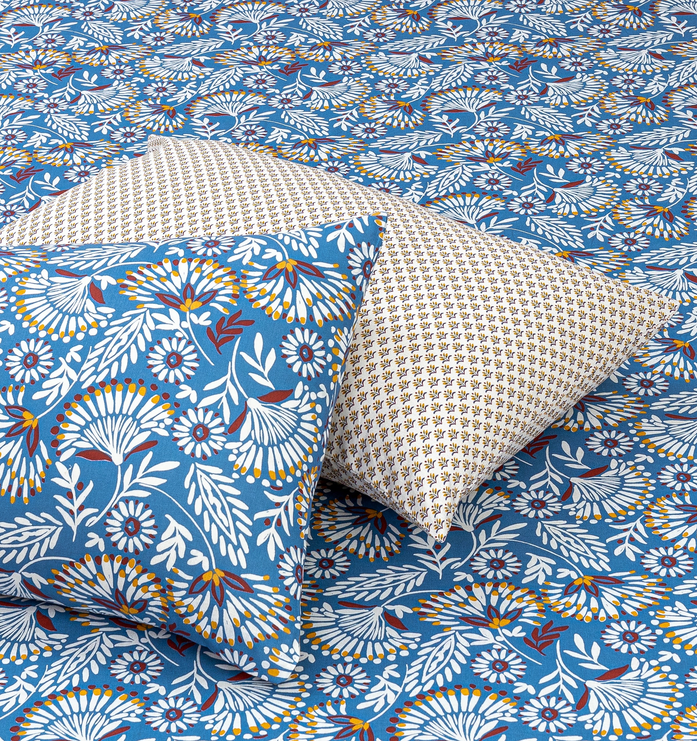 Pure Cotton Fitted Sheet Set - Bhoemia