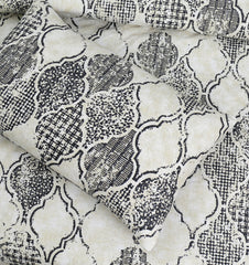 4 Pillows King Bed Sheet - Mughal Empire