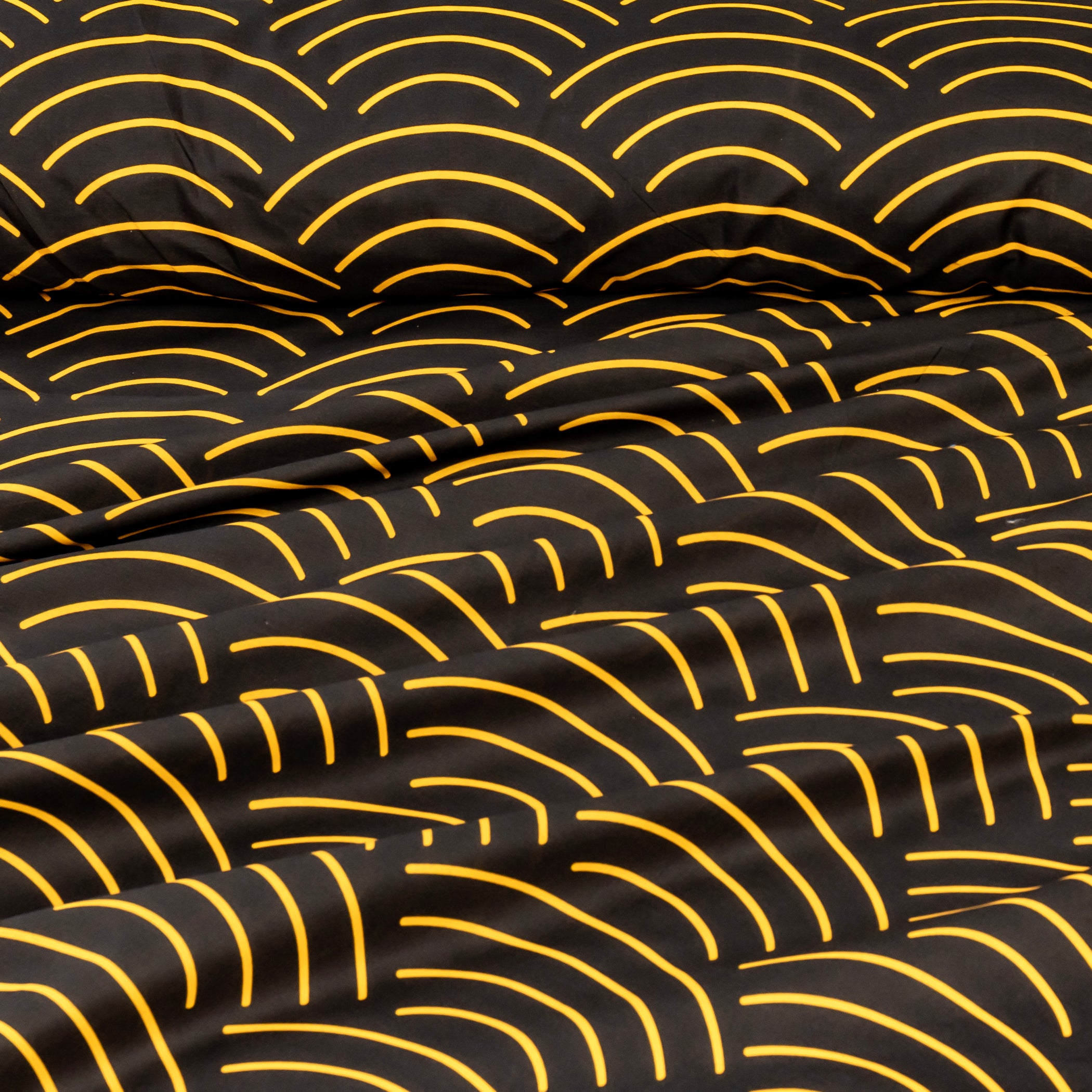 Pure Cotton Fitted Sheet Set - Orion Black
