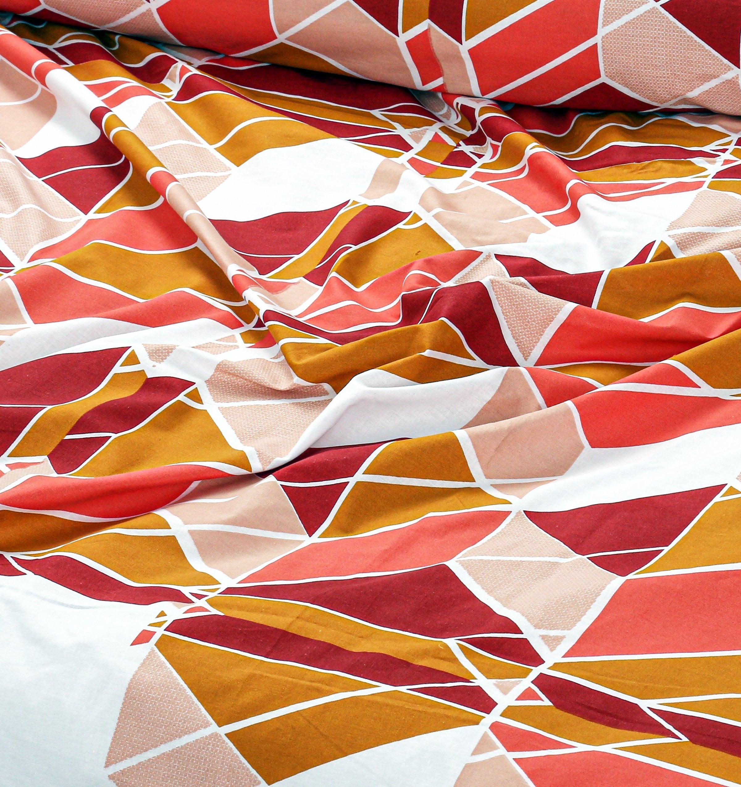 Pure Cotton Bed Sheet Set - Triad