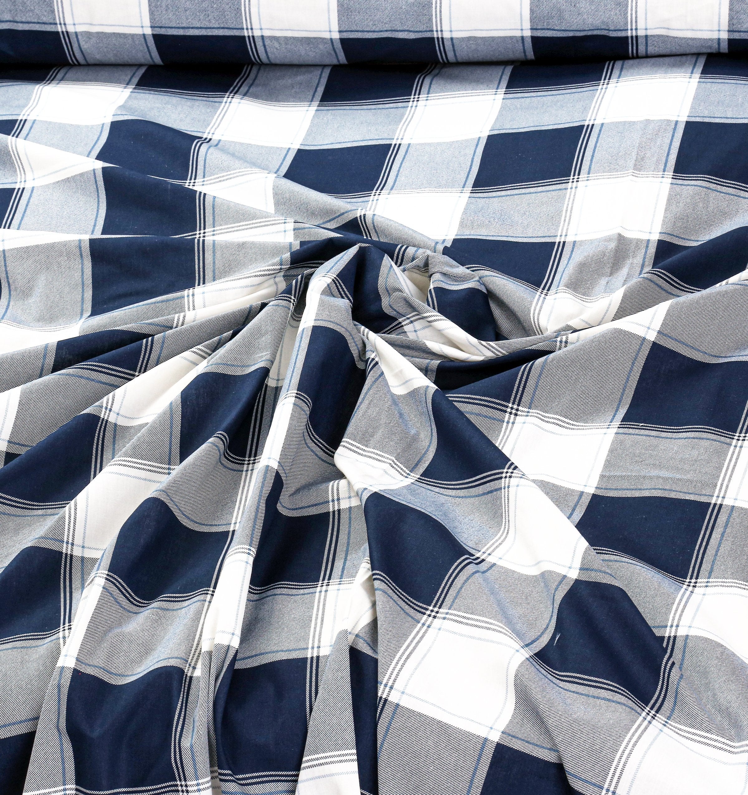 Pure Cotton Bed Sheet Set - Checks