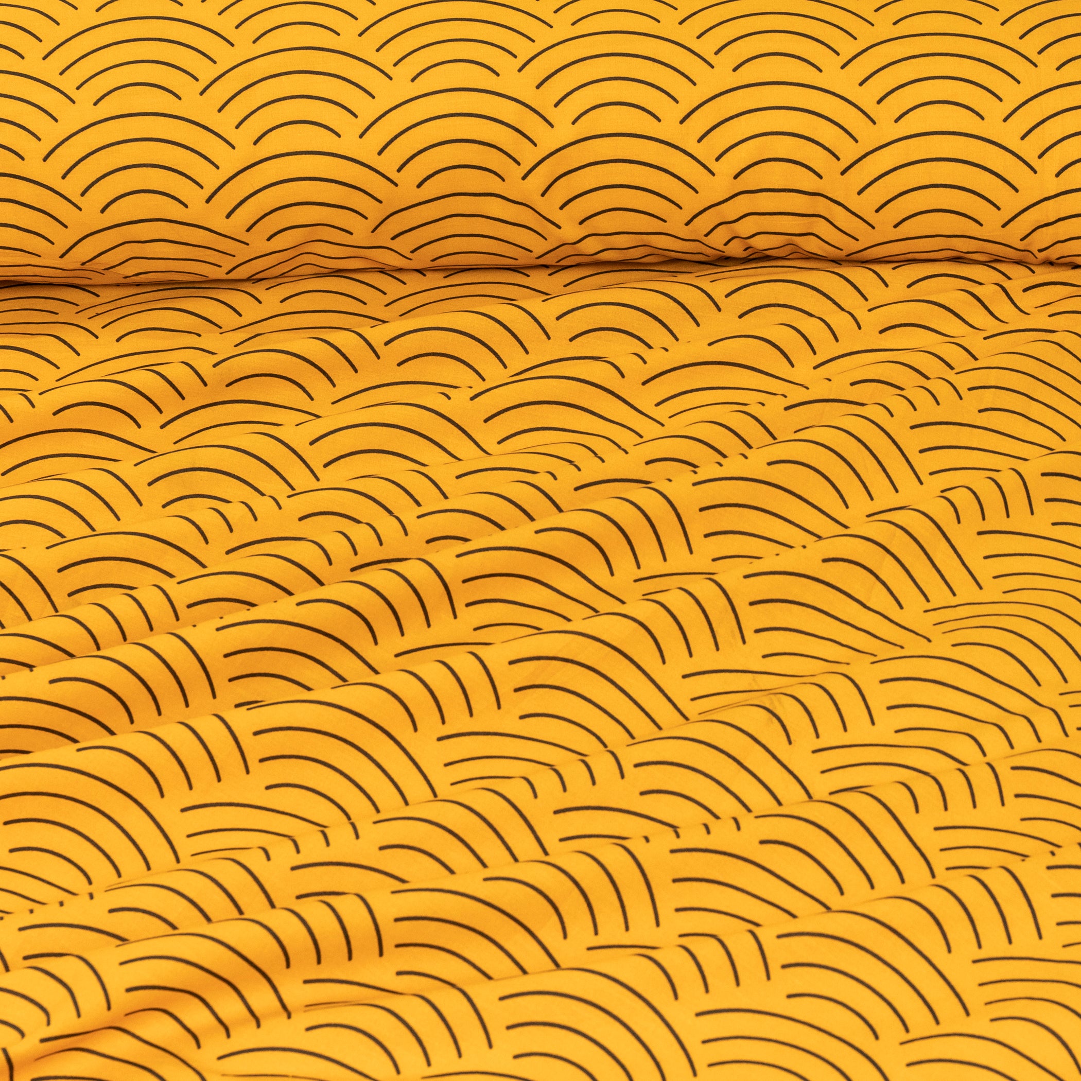 Pure Cotton Fitted Sheet Set - Orion Yellow