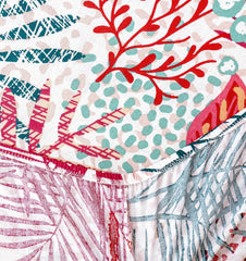 Pure Cotton Fitted Sheet Set - Tropical Island