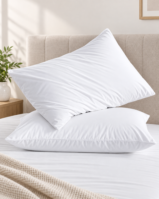 Premium Waterproof Cotton Pillow Protector With Zipper