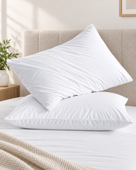 Premium Waterproof Cotton Pillow Protector With Zipper