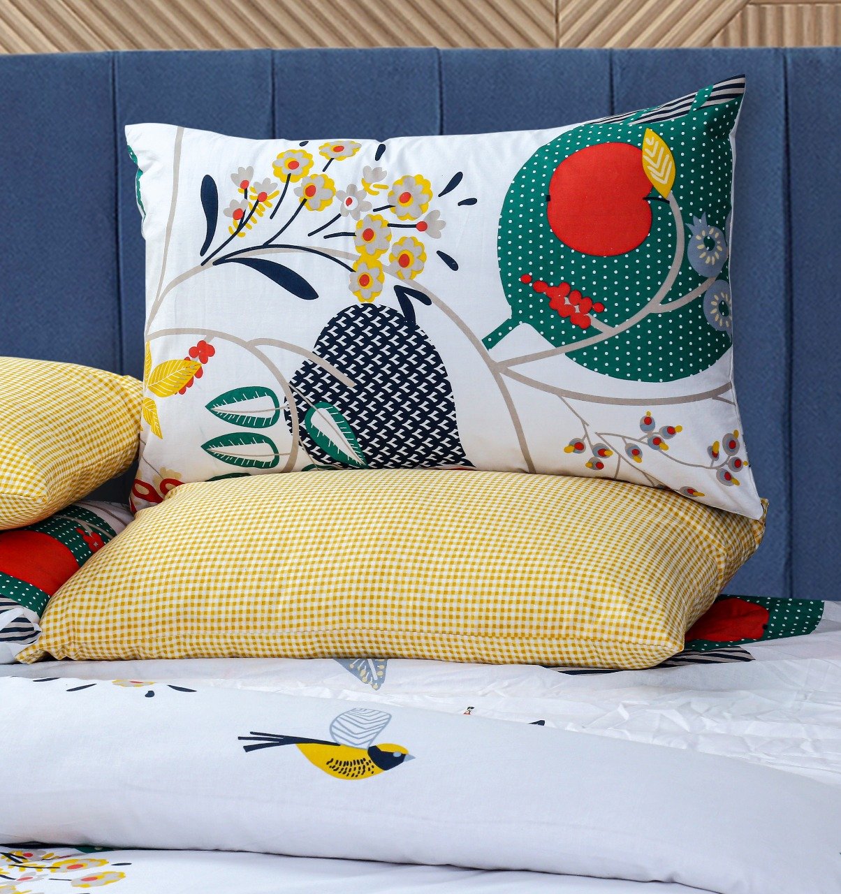 Pure Cotton Bed Sheet Set - Garden Nest