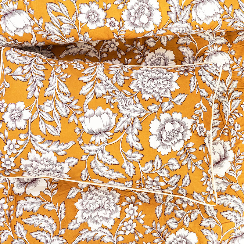 Pure Cotton Fitted Sheet Set - Blooms