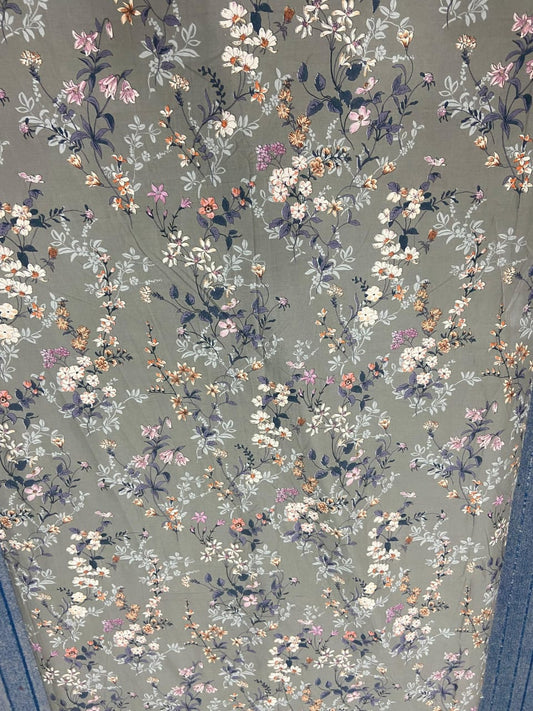 Pure Cotton Fitted Sheet Set - Wildflower