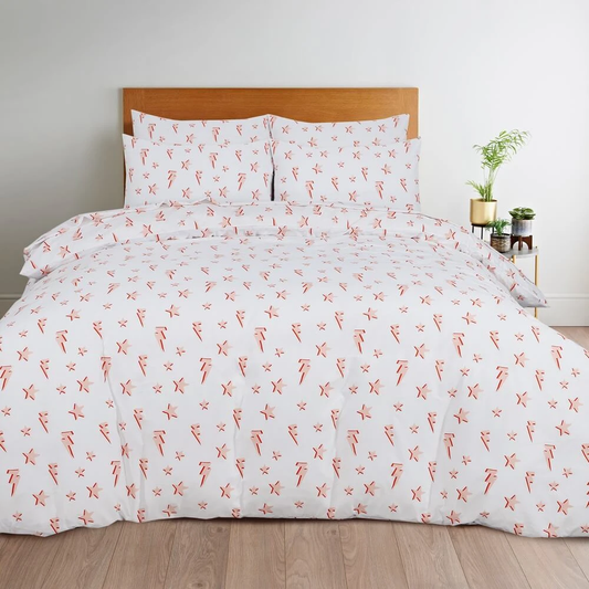 Pure Cotton Bed Sheet Set - Lighting