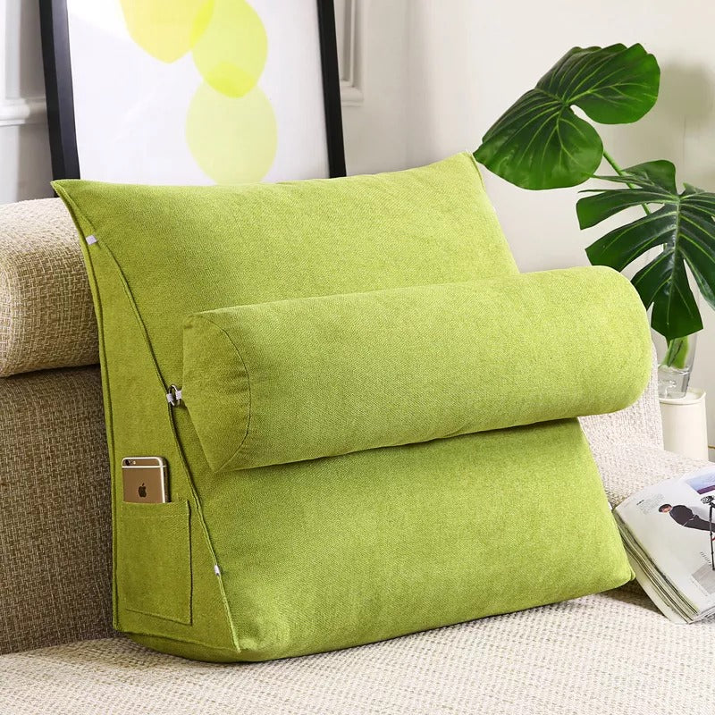 Backrest Triangular Lumber Support Cushion