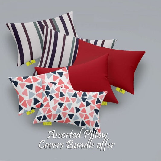 Standard Pillow Covers - Assorted Mix Pairs