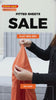 Cotton Fitted Bed Sheet With Pillows - Orange