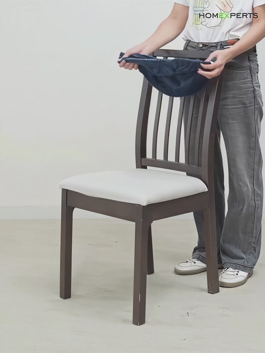 Stretchable Velvet Dining Seat Covers.